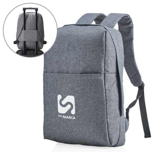 Mochila Poliéster com Bloqueador RFID