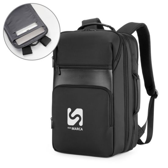 Mochila de Poliéster USB 25 Litros
