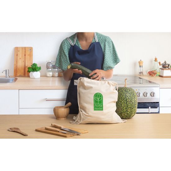 Sacola Tipo Mochila Belize 100% Algodão Orgânico