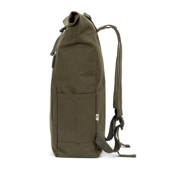 Mochila "Roll Top" em Algodão Reciclado e Poliéster Reciclado (380 g/m²) - SAINT