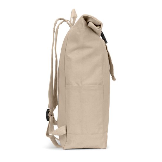 Mochila "Roll Top" em Algodão Reciclado e Poliéster Reciclado (380 g/m²) - SAINT