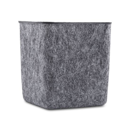 Porta Objetos/Smartphone em Feltro e Bambu