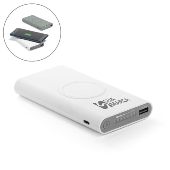 Power Bank Bateria Portátil Wireless Aldrin