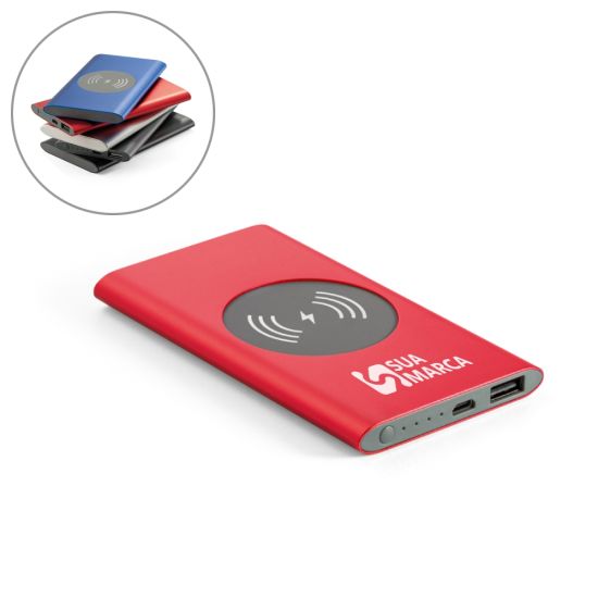 Power Bank Bateria Portátil e Carregador Wireless Cassini