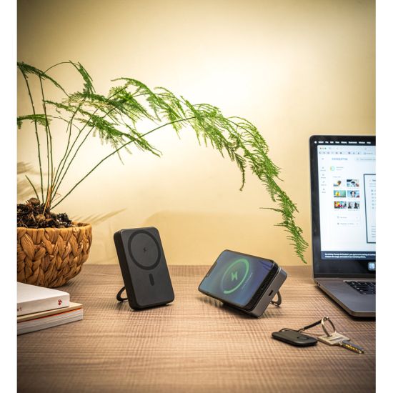 Bateria Portátil Magnética em ABS 100% Reciclado Warshel 10