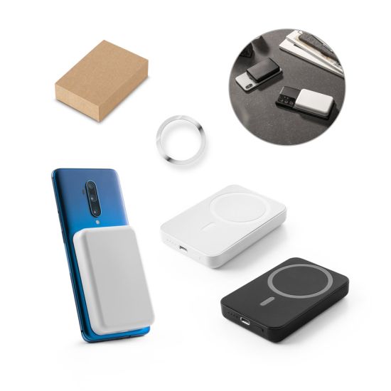 Bateria portátil em ABS 100% reciclado