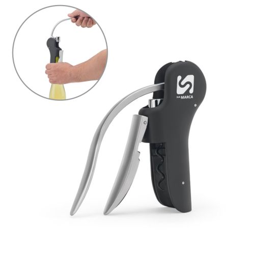 Saca-rolhas em ABS e Zinco com Alavanca Automática Lagrein