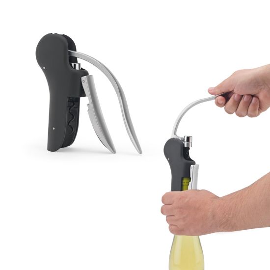 Saca-rolhas em ABS e Zinco com Alavanca Automática Lagrein