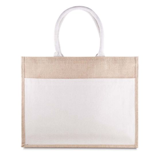 Sacola em Algodão e Juta