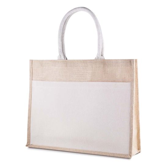 Sacola em Algodão e Juta