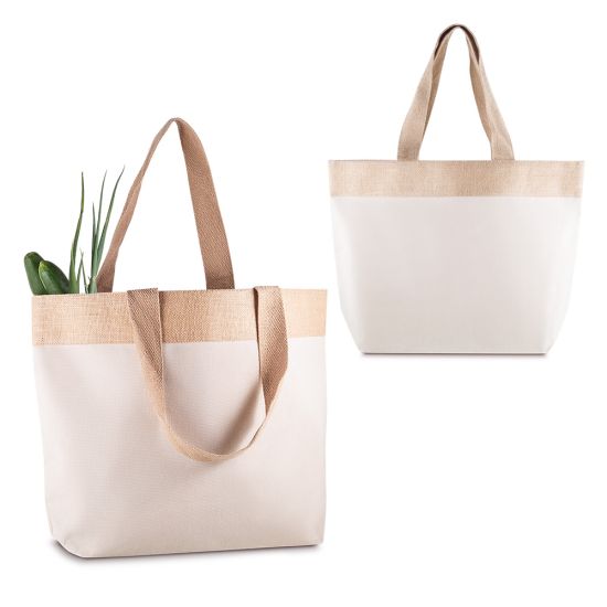 Sacola em Algodão e Juta