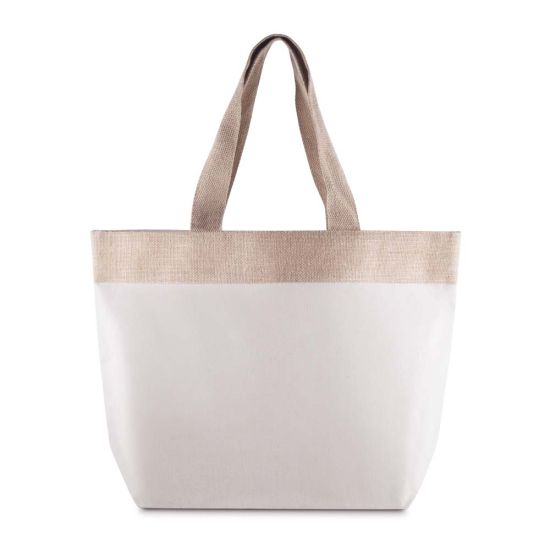 Sacola em Algodão e Juta