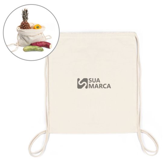 Bolsa Algodão Cru