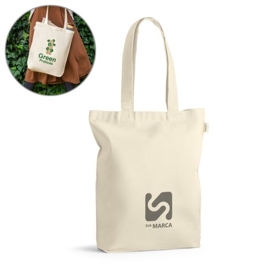 Sacola 100% algodão reciclado