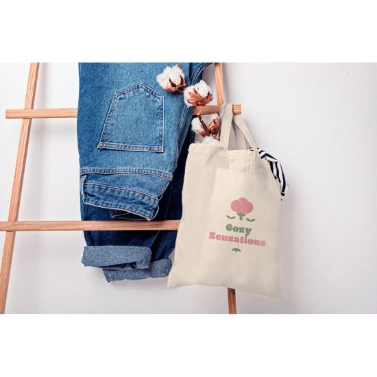 Sacola 100% Algodão Orgânico Leon