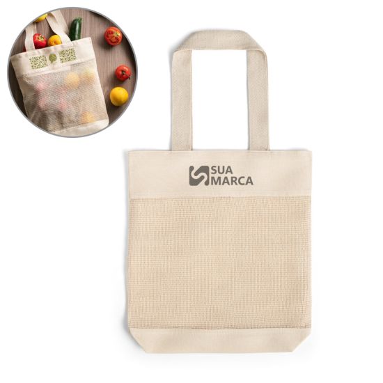 Sacola 100% Algodão Mumbai