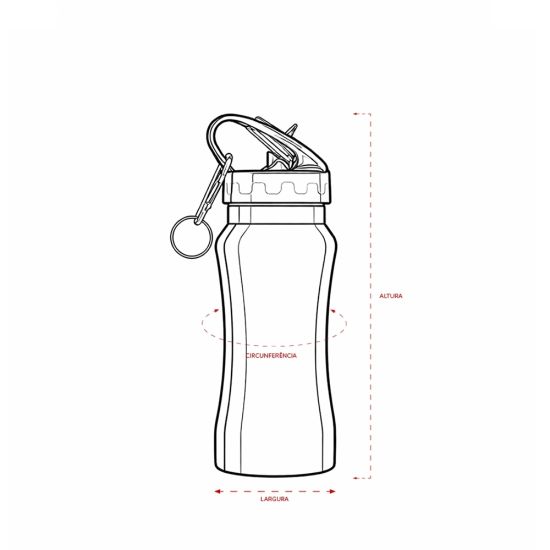 Squeeze Inox 500ml