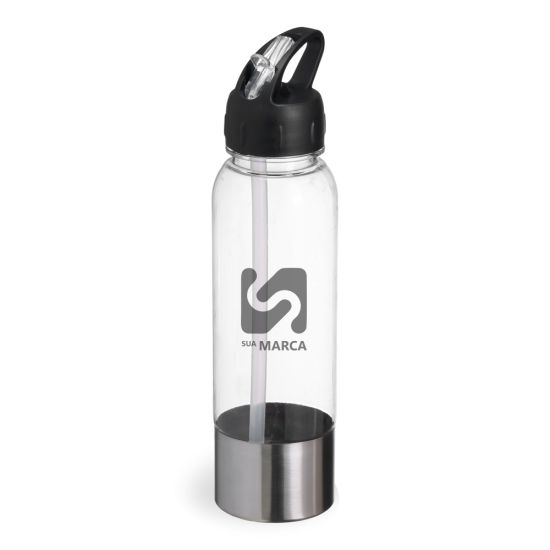 Squeeze Plástica c/ Base de Alumínio 750ml