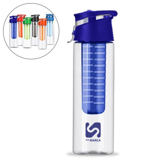 Squeeze Plástico 700ml com Infusor