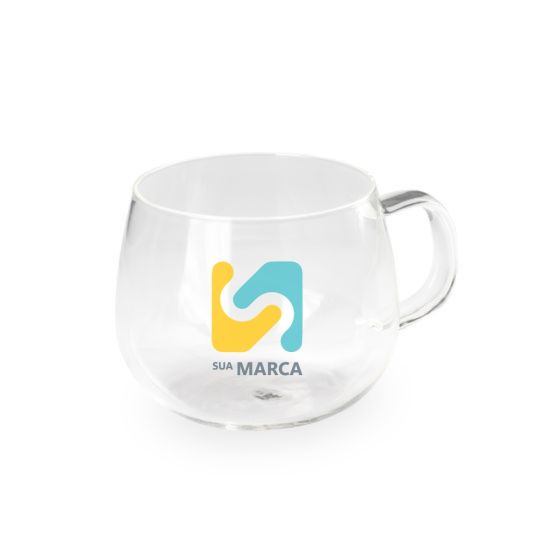 Xícara de Vidro 400ml