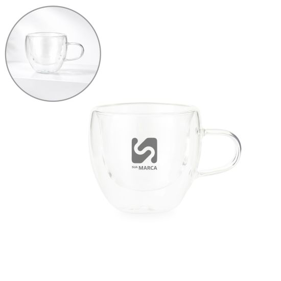 Xícara de Vidro 70ml
