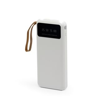 Power Bank 10.000mAh com Lanterna e Multissaídas