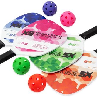 Kit Raquetes Pickleball 6 Peças