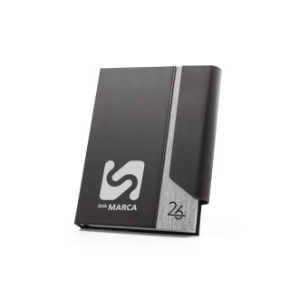 Agenda 2026 Austen A5 em PU e PET Reciclado