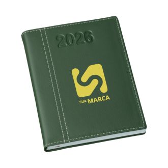 Agenda 2026 Lisa Verde com Costura