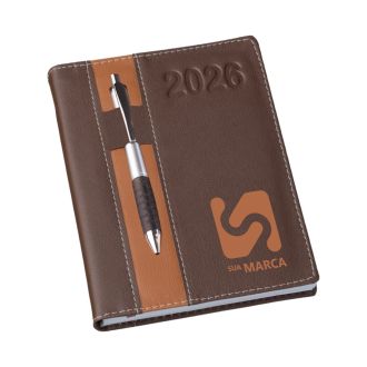 Agenda 2026 Vertical Marrom