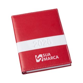Agenda 2026 Horizontal Vermelha