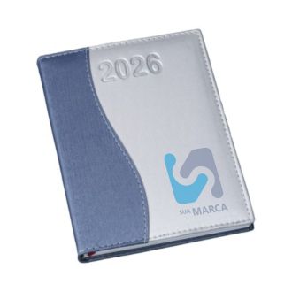 Agenda 2026 Metalizada "S" Azul