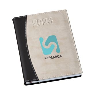 Agenda 2026 Estampada Preta
