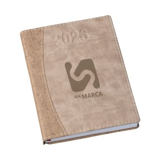 Agenda 2026 Cortiça Marrom