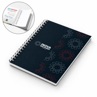 Caderno Capa Dura Sob Medida – 18x25 cm