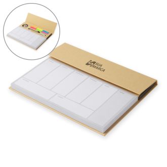 Bloco de Anotações com Planejamento Diário