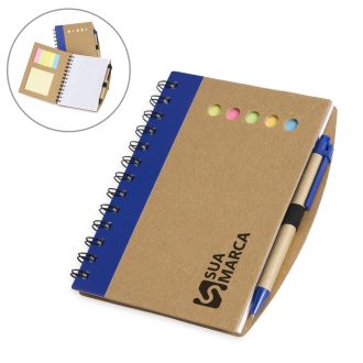Caderneta com Autoadesivos e Caneta