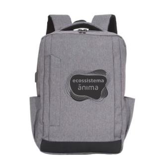 Mochila de Nylon USB para Notebook