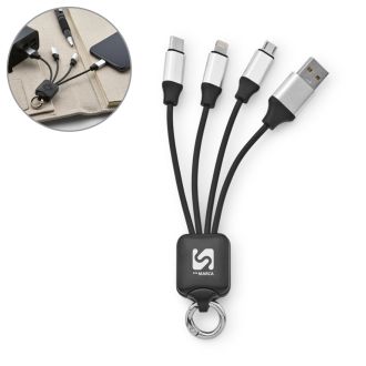 Cabo USB de carregamento rápido 3 em 