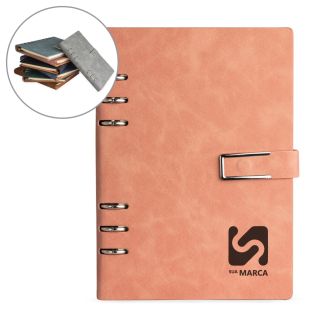 Caderno Fichário PU