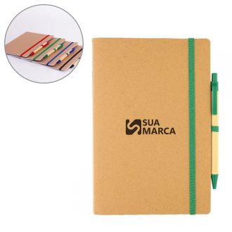 Kit Caderno e Caneta