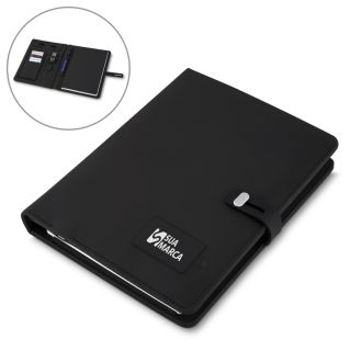 Caderno com Powerbank