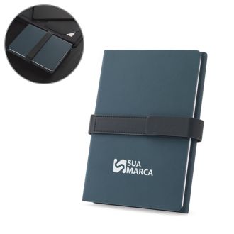 Caderno A5 com Capa Dura em 80% Materiais Reciclados