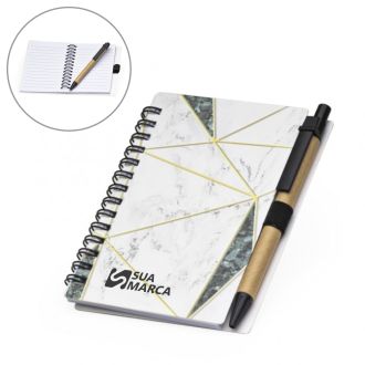 Caderneta com Caneta