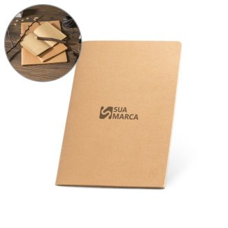 Caderno com capa em cartão