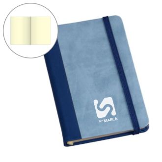 Caderneta Grande tipo MOLESKINE capa com Recorte 