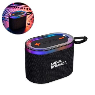 Caixa de Som Multimídia TWS com Luzes RGB