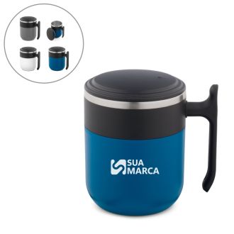 Caneca de Viagem em Aço Inox 400 mL