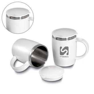 Caneca Plástico e Inox
