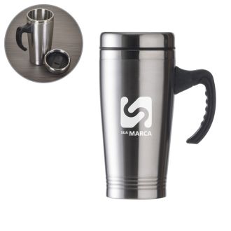 Caneca inox de 450ml